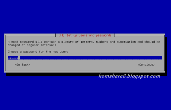 Password untuk account