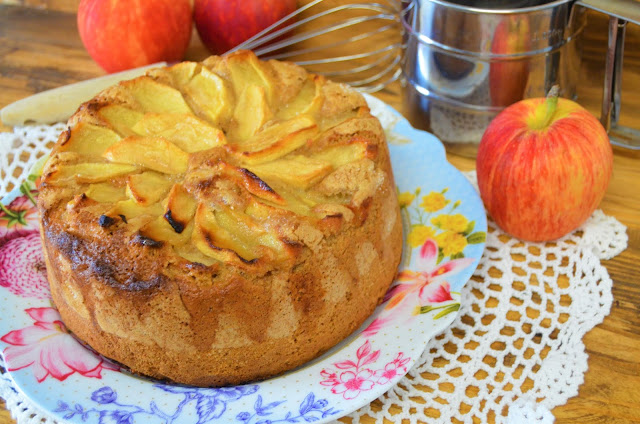 Las delicias de Mayte, bizcocho de manzana fácil, bizcocho de manzana especiado, bizcocho de manzana esponjoso, bizcocho de manzana y canela, bizcocho de manzana especiado (receta de otoño), bizcocho de manzana