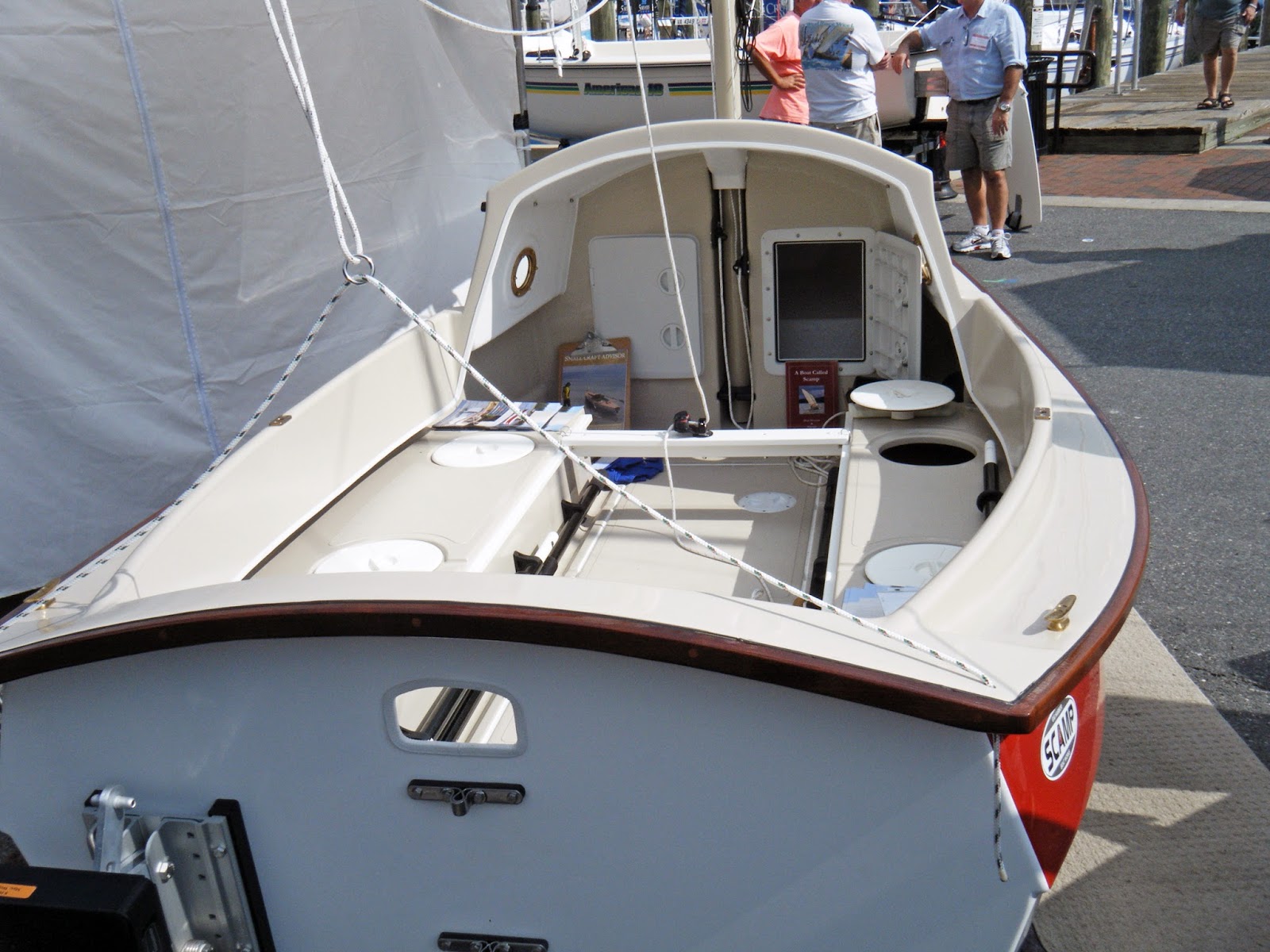 Earwigoagin: Seen at the 2015 Annapolis Sailboat Show: the 
