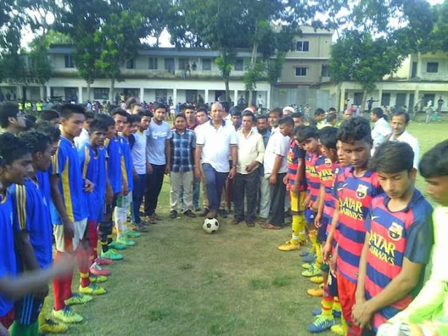 গোপালপুরে জাতীয় ক্রীড়া প্রতিযোগিতার চুড়ান্ত ফুটবল খেলা অনুষ্ঠিত