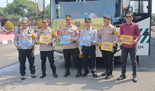 Kapolres Sumedang AKBP Indra Setiawan Meluncurkan Program Balik Gratis