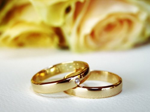 Traditional muslim wedding rings