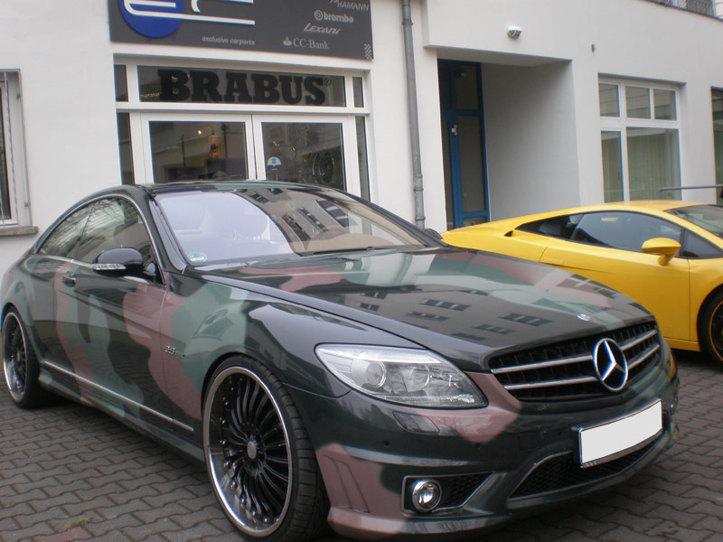 MercedesBenz CL63 AMG CAMOUFLAGE