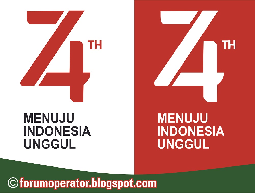 Download Logo HUT RI 74 Vector  Operator Sekolah