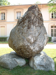 Bloc erratiques provenant du plateau de la Croix rousse