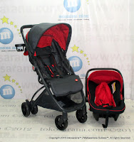 Kereta Bayi LightWeight Cocolatte CL1008TS Ellum Travel System