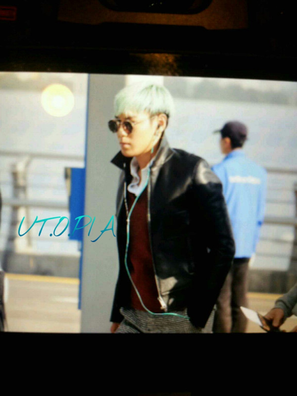 BIGBANG at Incheon Airport to Taiwan