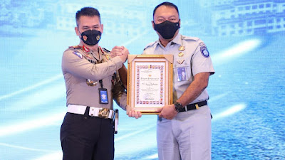 Jasa Raharja Terima Penghargaan IRSMS Award 