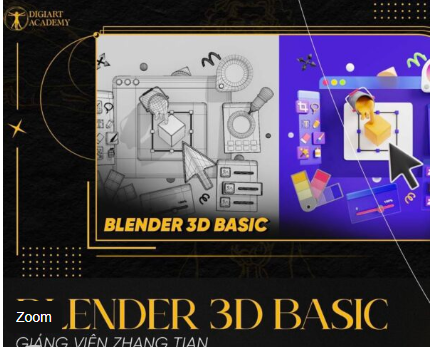 Chia Sẻ Khóa Học Blender 3D Basic Zang Tian