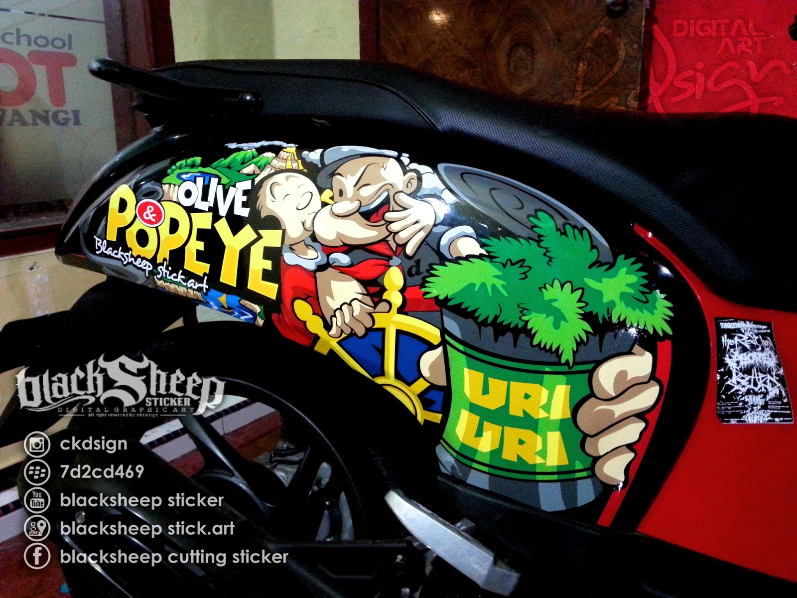 84 Stiker Scoopy Thailook  Kumpulan Modifikasi Motor 