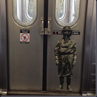 “Riding or moving between cars is prohibited.”
