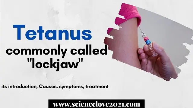 Tetanus : introduction, Cause, symptoms, treatment