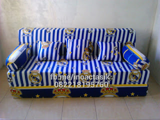 sofabed inoac motif real madrid inoactasik 082218195760