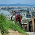 Downhill Urbano no Morro do Mocotó em Floripa