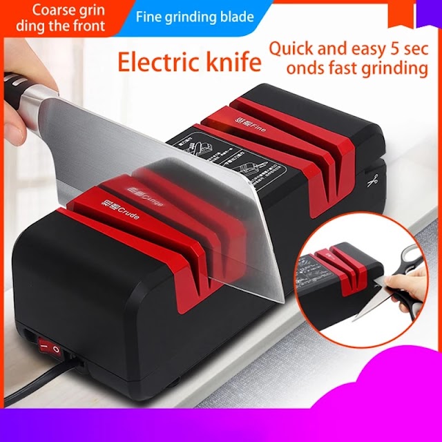 Automatic Electric Knife Sharpener Buy on Amazon & Aliexpress