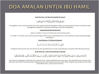 Doa Amalan Untuk Ibu Hamil | www.nursalwa.com