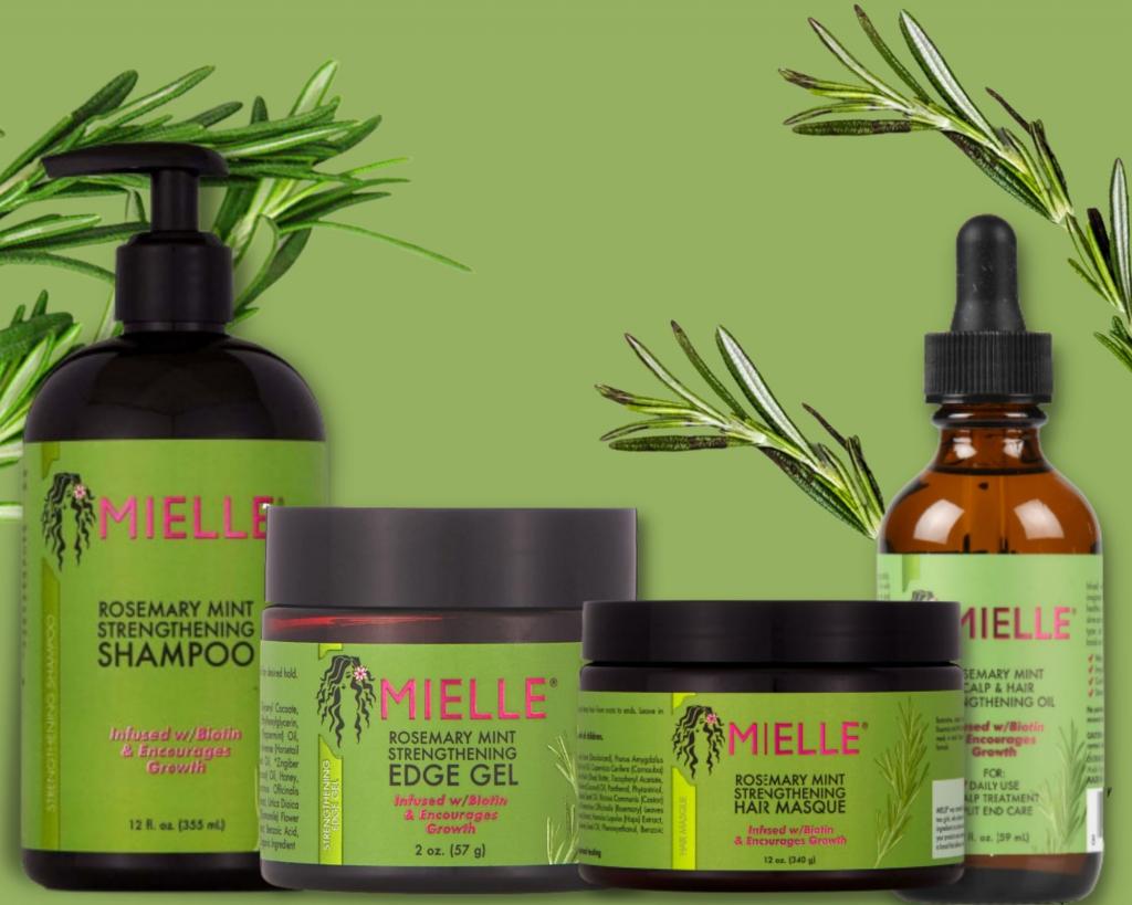 The Rosemary Mint Collection from Mielle Organics promotes hair growth