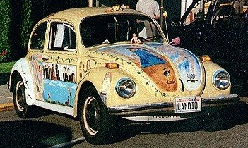 CanDid VW Art Car Front