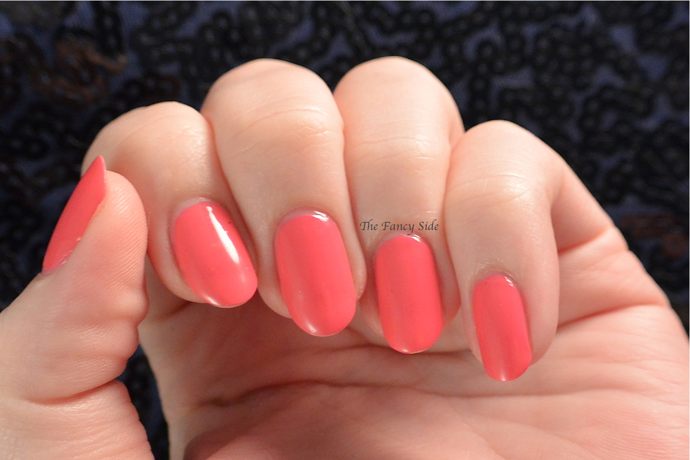 Coral + Mint Accent Mani. | Coral nails, Turquoise nails, Pastel nails