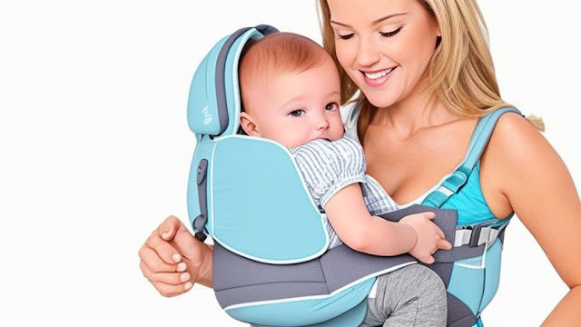 A variety of baby carriers for hiking