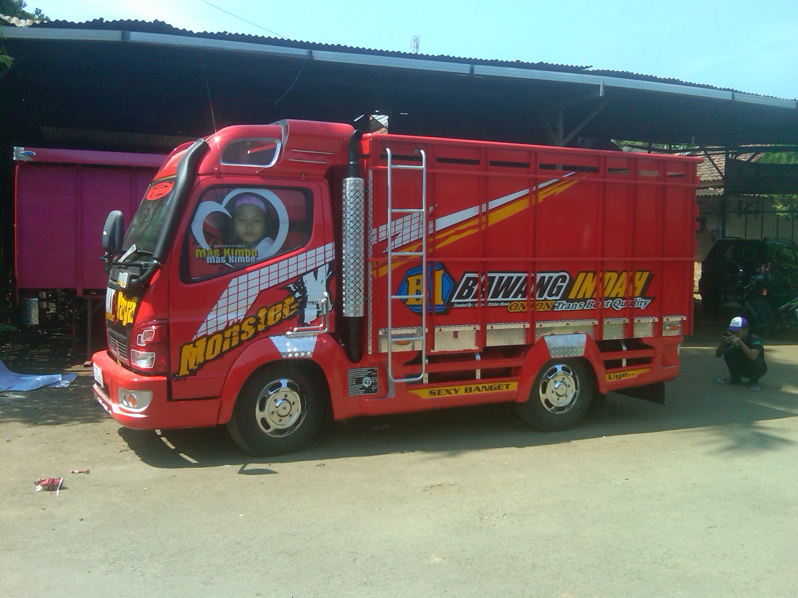 Karoseries Bak Truk MITSUBISHI CANTER Full VariasiEngkel