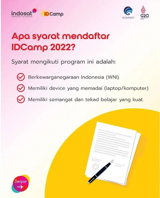 Telah Dibuka! Pendaftaran Program Beasiswa IDCamp 2022