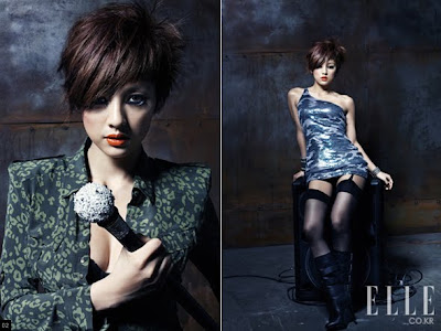 Lee Hyori Elle Magazine Korea hot Photoshoot Pictures