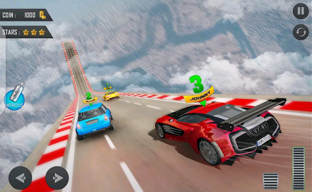 Gt mega ramp stunts: car racing game - car game