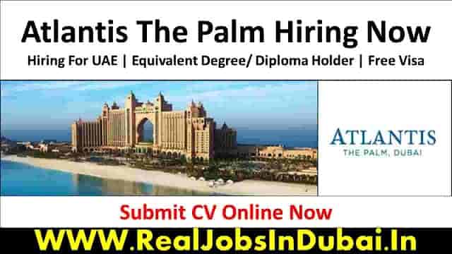 Atlantis Hotel Jobs In Dubai