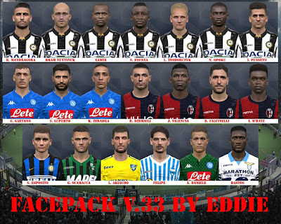 PES 2017 Facepack vol 33 by Eddie Facemaker