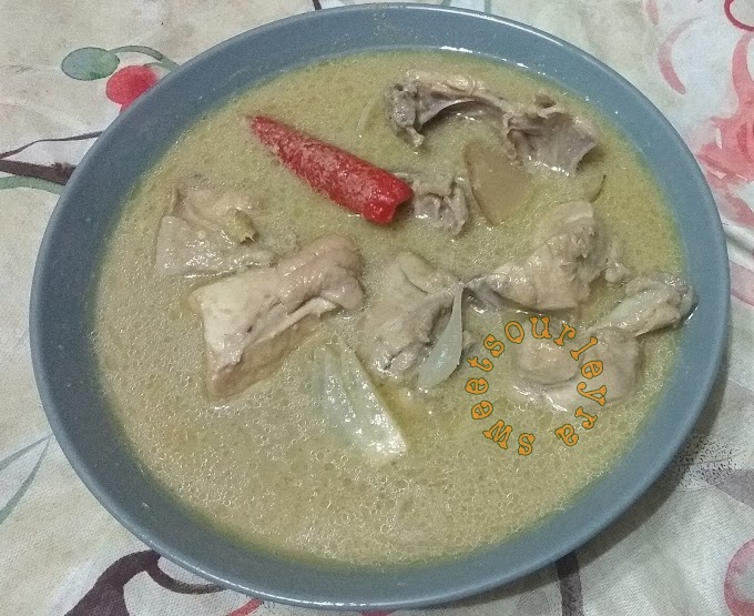 Resepi Ayam Masak Putih Utara Sedap Memikat