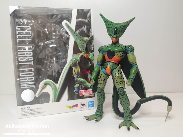 Review de S.H.Figuarts Cell (1ª forma) de Dragon Ball Z - Tamashii Nations