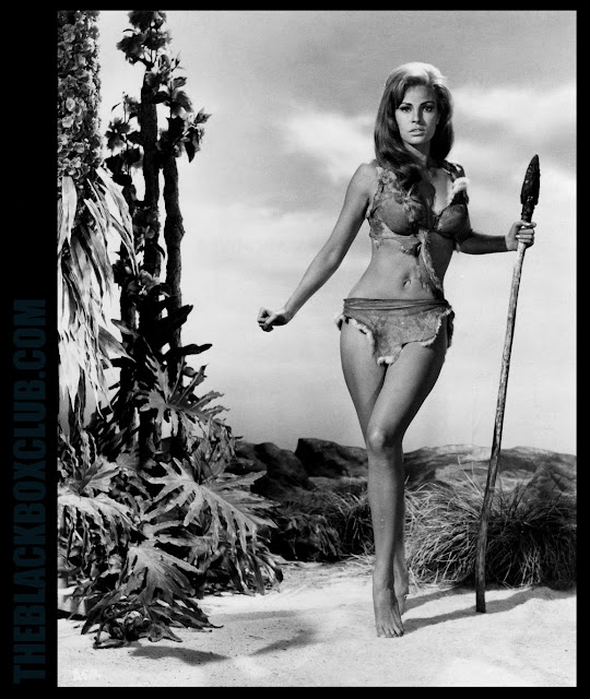 RAQUEL WELCH GALLERY HAMMER FILMS'ONE MILLION YEARS BC' REVIEW