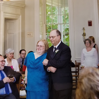 Betty and Lionel at the wedding of August and Sara