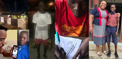 Plantain seller who was photoed hawking in the middle of the night gets enrolled in a private school after passing entrance exam 