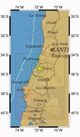 [INFORME DEFINITIVO]  FUERTE TEMBLOR SE PRODUCE EN CUREPTO, EL CUAL FUE PERCIBIDO EN TODA LA REGIÓN DEL MAULE.