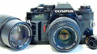 Olympus OM-40 35mm SLR Film Camera