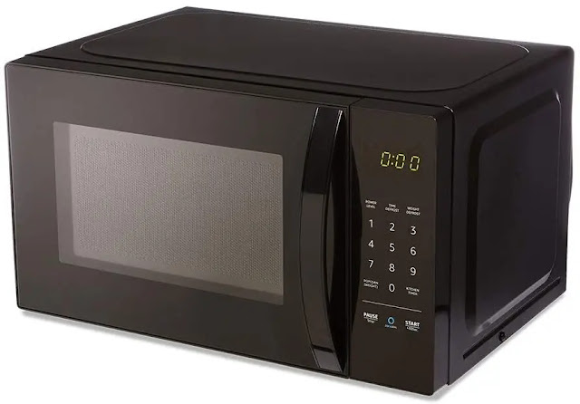 1. AmazonBasics Microwave Small Works Alexa