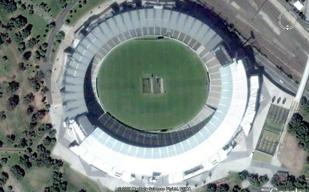 Google Earthで世界旅行 メルボルン クリケット グラウンド