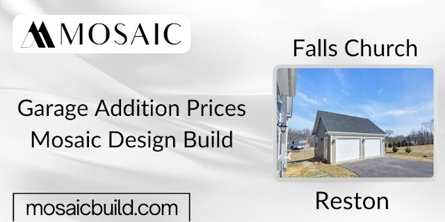 Garage Addition Prices Mosaic Design Build - Falls Church - Reston - Mosaic Design Build