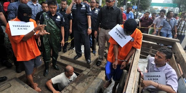 Kerja Lihai Pencuri Yang Buang Kulit Kabel Hingga Puluhan Ton Di Got