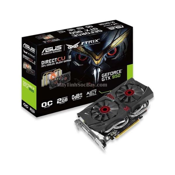 Card Màn Hình Vga Asus Gtx950 2gb / Ddr5 2Fan Cao Cấp