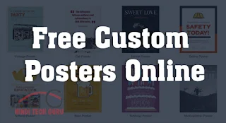 Free Custom Posters Online Kaise Banaye