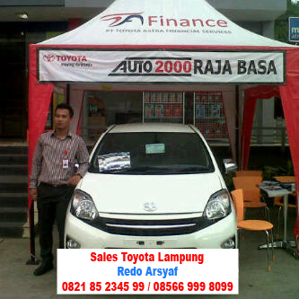 Sales Toyota Auto 2000 Lampung - Auto2000 Toyota Lampung