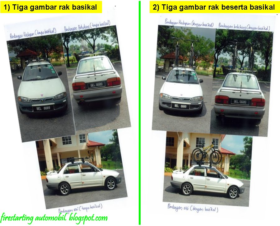 Carier Basikal Atas Kereta