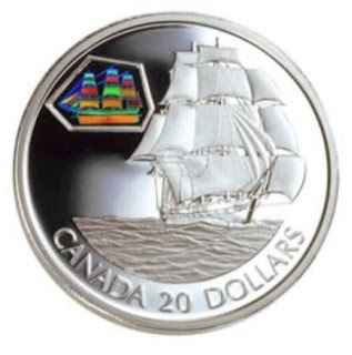 Canada 20 Dollars Silver Coin 2001 Marco Polo