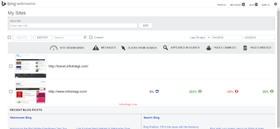 Cara Submit Sitemap Pada Bing Webmaster