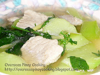 Pork Loin in Ginger Soup, Tinolang Lomo