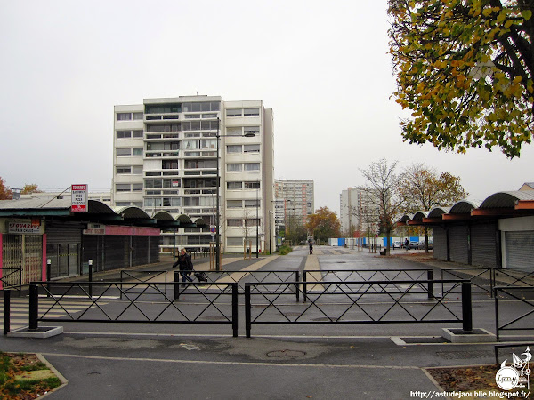 Meaux - Beauval - Centre Commercial Colbert  Architectes: Marcel Lods, Henri Beauclair, Paul Despont  Construction: 1968  Destruction: 2018, 2019