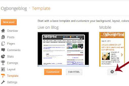 How To Change Blogger's Mobile Template